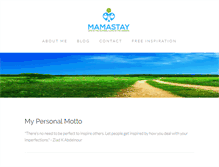Tablet Screenshot of mamastay.com